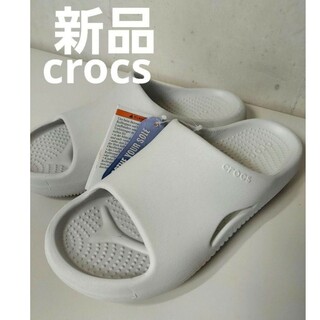 crocs - 新品 crocs  クロックス メロウ リカバリー スライド サンダル