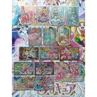 2024年版プリキュアオールスターズキラキラカードグミ 16枚+フライヤー10枚