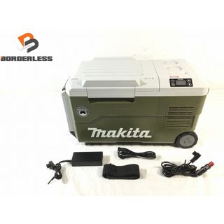 マキタ(Makita)の☆中古品☆makita マキタ 18V/36V 充電式保冷温庫 CW001GO オリーブ 本体のみ ACアダプタ＋シガーソケット付 アウトドア キャンプ 91447(工具)