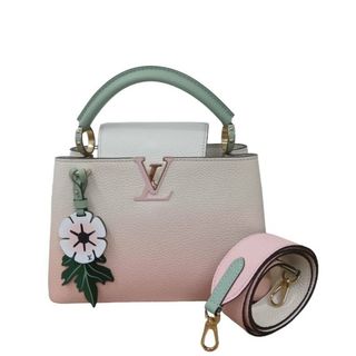 ルイヴィトン(LOUIS VUITTON)の　ルイ・ヴィトン LOUIS VUITTON カプシーヌBB アイボリー/マルチカラー トリヨンレザー レディース ショルダーバッグ(ショルダーバッグ)