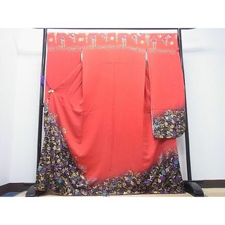 平和屋1■豪華振袖　花蝶文　金彩　逸品　CAAB5556th(振袖)