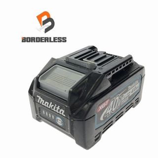 マキタ(Makita)の☆中古品☆makita マキタ 純正 40Vmax 4.0Ah リチウムイオンバッテリー BL4040 雪マーク付 リチュウムイオン電池 蓄電池 90828(工具)