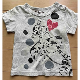 ディズニー(Disney)のディズニーTシャツ　プーさん　90サイズ(Tシャツ/カットソー)