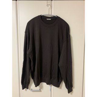 オーラリー(AURALEE)のAURALEE 23aw SUPER HIGH GAUGE SWEAT P/O(スウェット)