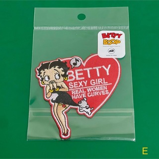 ベティブープ(Betty Boop)のBetty Boop ベティブープ 015 アイロンワッペン アメリカ雑貨 E(各種パーツ)