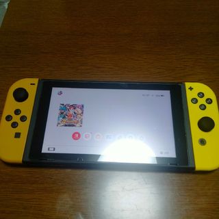 新品外装ニンテンドースイッチ本体　ポケモンピカチュウイーブイカスタム