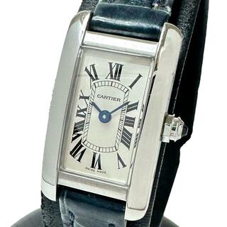 カルティエ(Cartier)のカルティエ 腕時計  タンクアメリカン ミニ WSTA0032(腕時計)