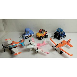 タカラトミー(Takara Tomy)のトミカDisneyプレーンズ6機(ミニカー)