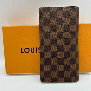 ルイヴィトン(LOUIS VUITTON)の✨未使用に近い✨　ルイヴィトン　ダミエ　ブラザ　長財布　人気モデル(長財布)