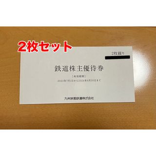 ジェイアール(JR)のJR九州鉄道 株主優待 1日乗車券　2枚(その他)