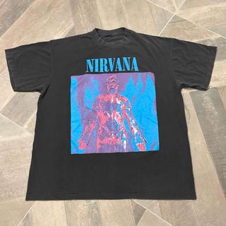 NIRVANA ニルヴァーナ バンドTシャツ/バンT/USED/古着/シングル(Tシャツ/カットソー(半袖/袖なし))