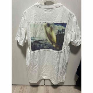 シーグリーン(SEAGREEN)の美品　SEA Green シーグリーン　バックプリントTシャツ Lサイズ(Tシャツ/カットソー(半袖/袖なし))