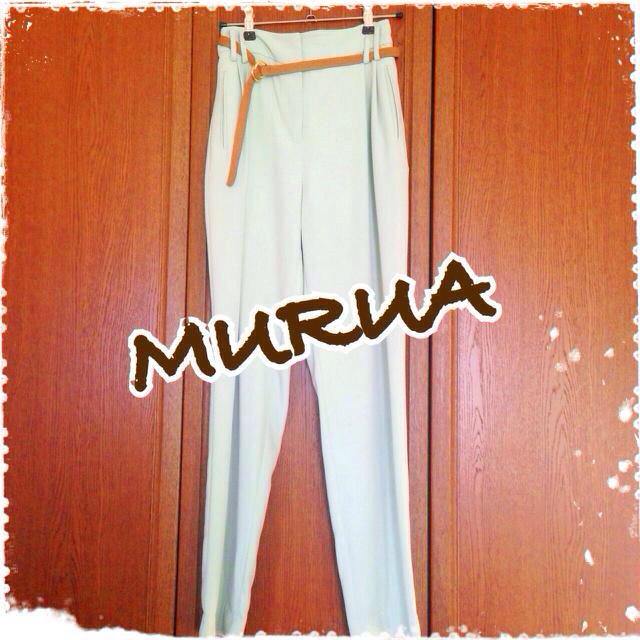 MURUA(ムルーア)のムルーア♡テーパードパンツ レディースのパンツ(カジュアルパンツ)の商品写真