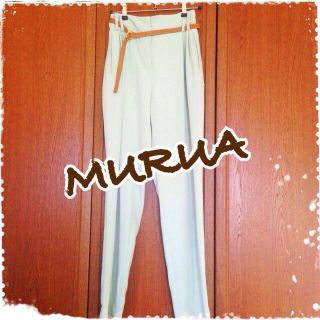 ムルーア(MURUA)のムルーア♡テーパードパンツ(カジュアルパンツ)