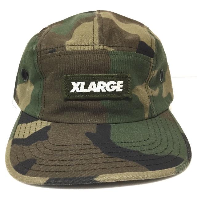 XLARGE(エクストララージ)のXLARGE エクストララージ ボックスロゴキャップ　美品 メンズの帽子(キャップ)の商品写真