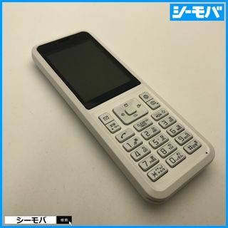 1095 SIMフリー softbank Simply B 701SI 中古 白(携帯電話本体)