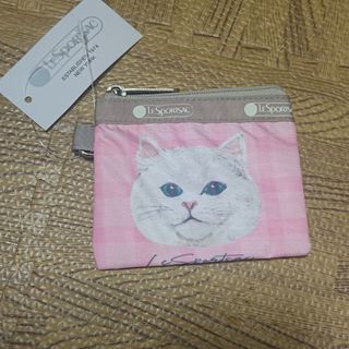 LeSportsac - 猫 レスポートサック 小銭入れ コインケース カードケース