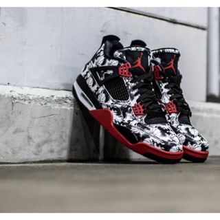 ナイキ(NIKE)のNike AIRJORDAN4 TATTOOナイキ　ジョーダン4 タトゥー　27(スニーカー)