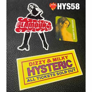 ヒステリックグラマー(HYSTERIC GLAMOUR)のHYSTERIC GLAMOUR Sticker ヒスグラ■HYS58(その他)