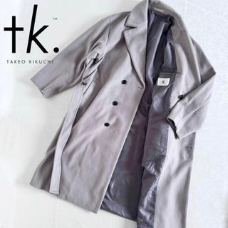 TAKEO KIKUCHI - 定価24,200円‼️オーバーサイズ ウールコート ビッグシルエット タケオキク