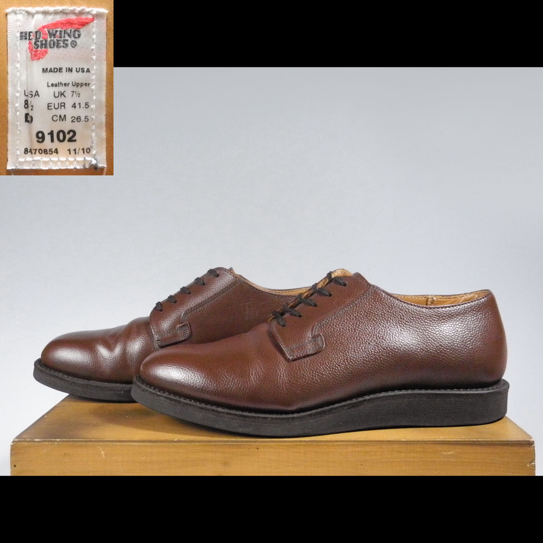REDWING - ポストマン9102オックスフォード101 8050 8049 9101 REDWING - ポストマン9102オックスフォード101 8050 8049 9101