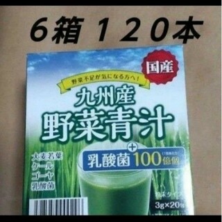 野菜青汁 ６箱 乳酸菌 大麦若葉 青汁(青汁/ケール加工食品)