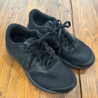 ニューバランス(New Balance)の ニューバランス スニーカー 黒ブラック new balance 23.５センチ(スニーカー)