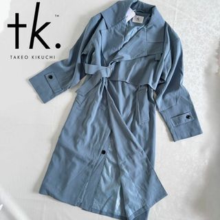 タケオキクチ(TAKEO KIKUCHI)の定価18,700円‼️完売商品 2way ロングコート ユニセックス タケオキク(ロングコート)