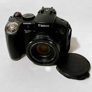 キヤノン(Canon)のCanon PowerShot S5 IS キヤノン デジカメ 単三電池使用(コンパクトデジタルカメラ)