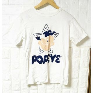 メンズMサイズ、男女兼、ポパイTシャツ(Tシャツ/カットソー(半袖/袖なし))