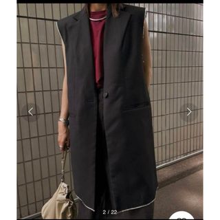 アメリヴィンテージ(Ameri VINTAGE)のFADE COLLAR DAMAGE VEST(ベスト/ジレ)