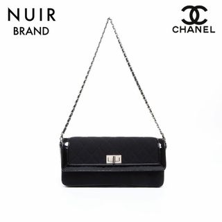 シャネル(CHANEL)のシャネル CHANEL 6番台 コットン エナメル 2.55 ショルダーバッグ(ショルダーバッグ)