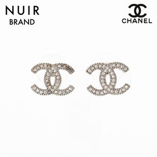 CHANEL - シャネル CHANEL 14V ココマーク ラインストーン ピアス