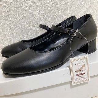 ECCO - ꧁ 新品 with width ウィズウィズ レザーコンフォートパンプス 23