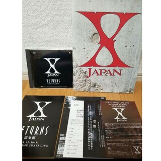 X JAPAN RETURNS Premium Bonus DVD パンフレット(ミュージック)