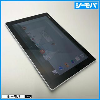 フジツウ(富士通)の1097 タブレット F-04H SIMフリー arrows Tab 白 超美品(タブレット)