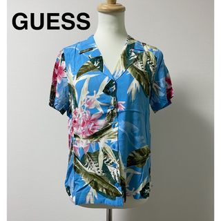 ゲス(GUESS)の【未使用】GUESS ゲス ★ アロハシャツS (シャツ/ブラウス(半袖/袖なし))