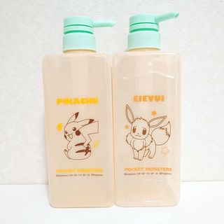 ポケモン - ポケモン ディスペンサーボトル ピカチュウ イーブイ 詰め替えボトル 600ml