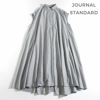 ジャーナルスタンダード(JOURNAL STANDARD)の910*ジャーナルスタンダード ストライプ Aライン ワンピース(その他)