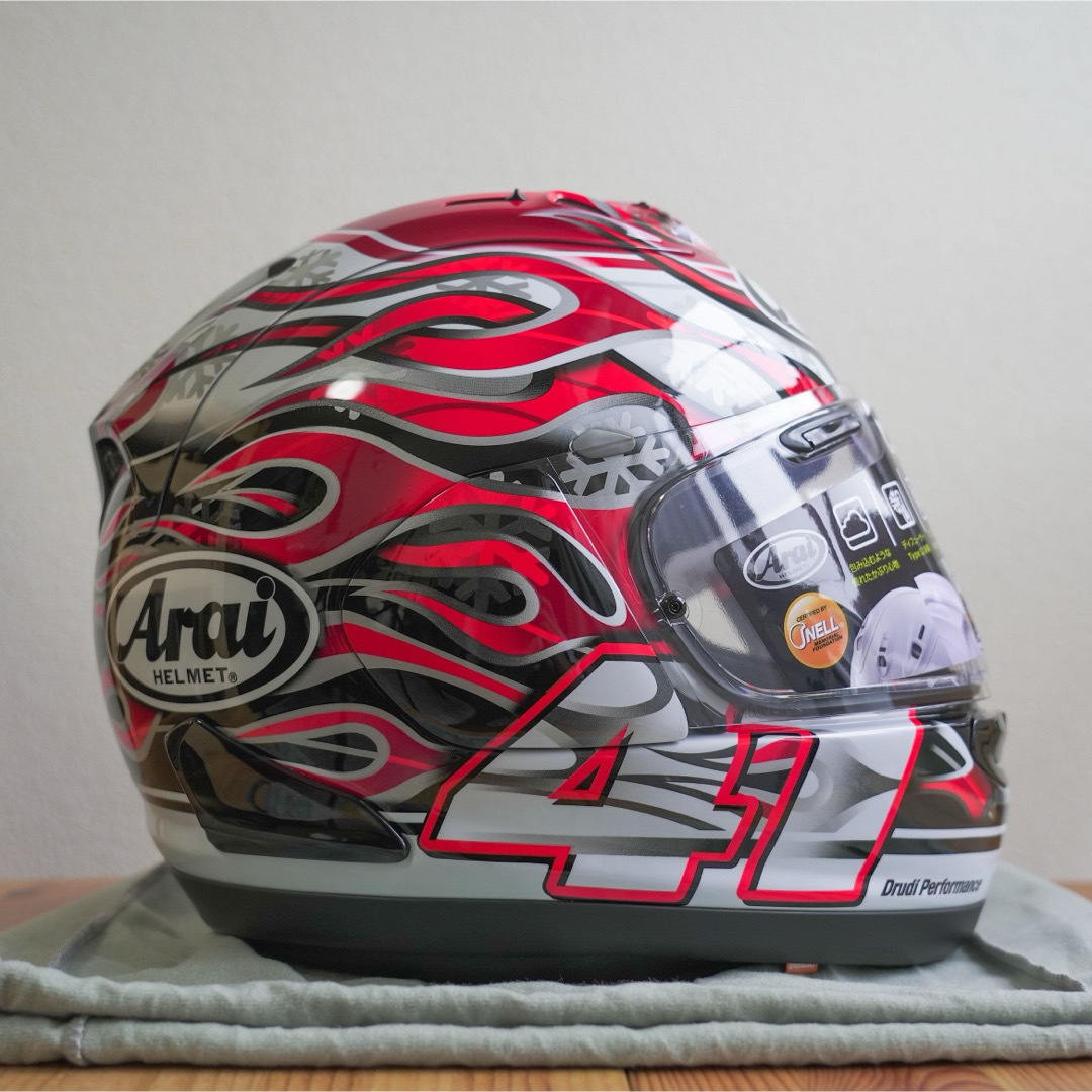 新品】Arai アライ RX-7X 芳賀紀行 Lサイズ フルフェイス 新品】Arai アライ RX-7X 芳賀紀行 Lサイズ フルフェイス