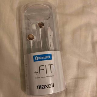 マクセル(maxell)のmaxell Bluetoothカナル型イヤホン MXH-BTC110WH(ヘッドフォン/イヤフォン)