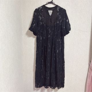 スカラー(ScoLar)の【美品】scolar スカラー レースワンピース(ロングワンピース/マキシワンピース)