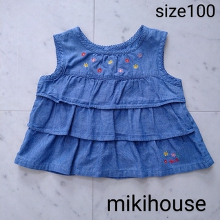 ミキハウス(mikihouse)のミキハウス　☆　トップス　100(Tシャツ/カットソー)