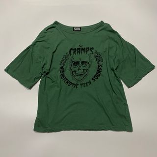 ヒステリックグラマー(HYSTERIC GLAMOUR)のヒステリックグラマー Tシャツ カットソー 半袖 スカル フリーサイズ(Tシャツ(半袖/袖なし))