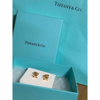 Tiffany ゴールドピアス