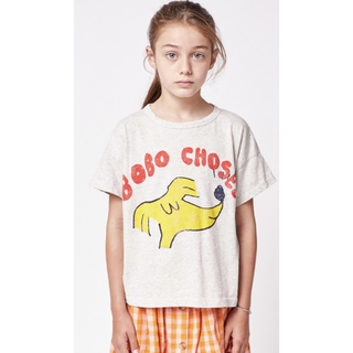 BOBO CHOSES - ボボジョセフ　Sniffy Dog short sleeve T-shirt