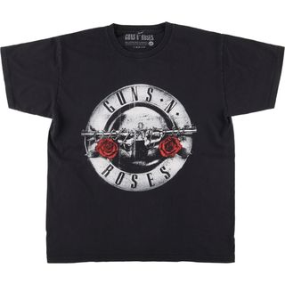 古着 GUNS N' ROSES ガンズアンドローゼズ バンドTシャツ バンT メンズL /eaa450887(Tシャツ/カットソー(半袖/袖なし))