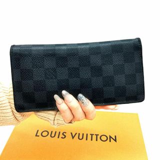 LOUIS VUITTON - 【美品】ヴィトン　ポルトフォイユ　ブラザ　長財布　メンズ　財布