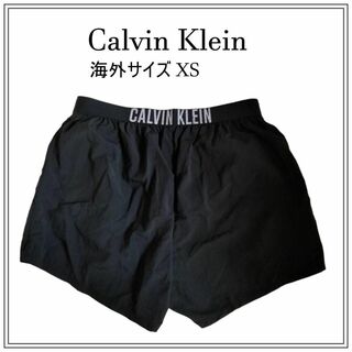カルバンクライン(Calvin Klein)の新品【Calvin Klein】ロゴスイムショーツ XS(水着)