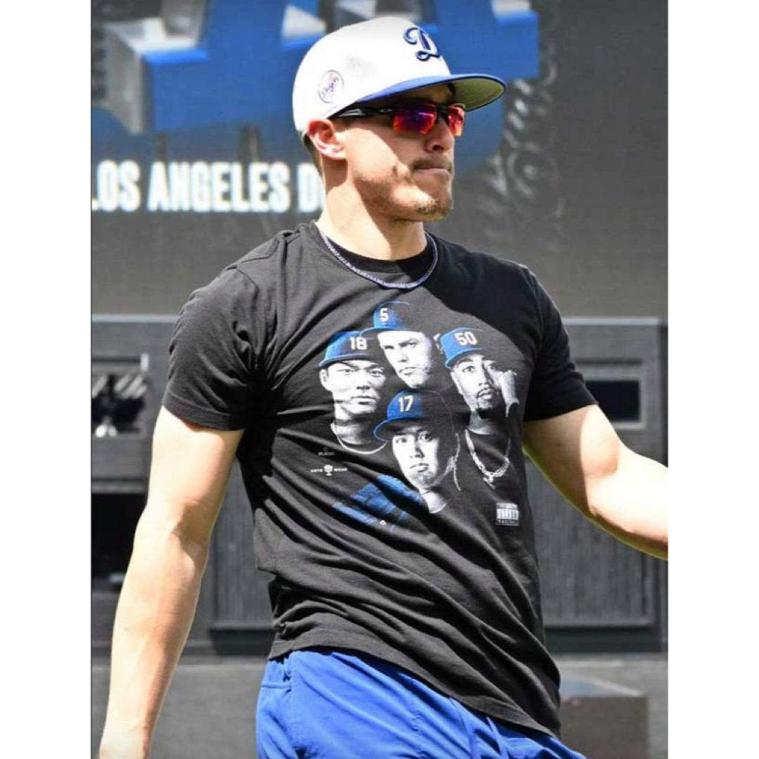 ドジャース Tシャツ 大谷翔平 山本由伸 ベッツ フリーマン MLB ドジャース Tシャツ 大谷翔平 山本由伸 ベッツ フリーマン MLB